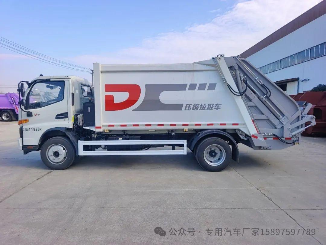 江淮駿鈴11方壓縮垃圾車——市政環衛的得力助手